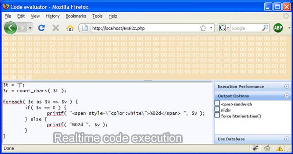 eval2: typing and code execution